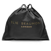 Personalised Elie Beaumont Cross Body Pink Leather Bag with Choice of Strap