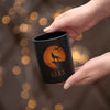 Personalised Halloween Howling Wolf Tealight Candle Holder