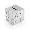 Personalised Silver Plated ABC Money Box