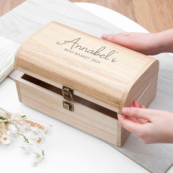 Personalised Halloween Boo Basket