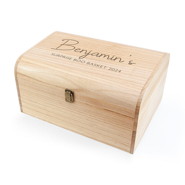 Personalised Halloween Boo Basket