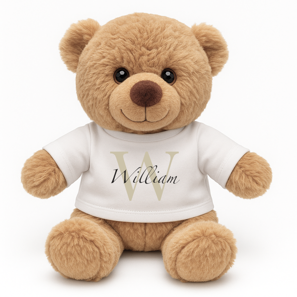 Personalised Monogrammed Kid's Teddy Bear