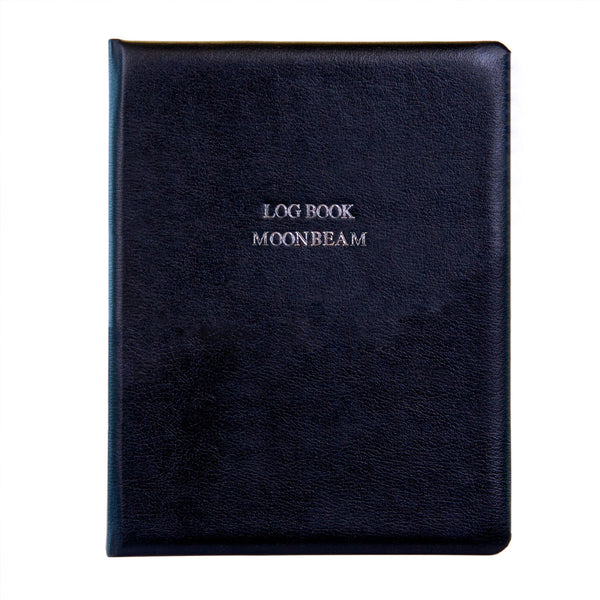 Personalised Luxury Hand Bound Leather Log Book