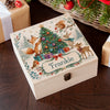 Personalised Woodland Animals Christmas Eve Box