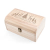 Personalised Festive Forest Christmas Eve Keepsake Chest