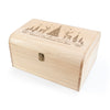 Personalised Festive Forest Christmas Eve Keepsake Chest