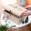 Personalised Festive Forest Christmas Eve Keepsake Chest