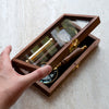 Personalised Brass Compass, Telescope and Magnifying Glass Gift Set