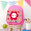 Personalised Girl's Floral Mini Rucksack