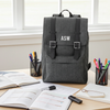 Personalised Satchel Backpack With USB Charging Cable