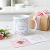 Best Mum Personalised Ceramic Floral Mug