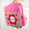 Personalised Girl's Floral Mini Rucksack