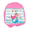 Personalised Girl's Mermaid Mini Rucksack