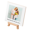 Personalised Ceramic Photo Upload and Mini Easel