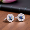 Personalised Of all the . . . In The World Cufflinks Silver Finish