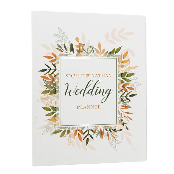 Personalised Autumnal Wedding Planner - Shop Personalised Gifts