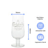 Engraved Carlsberg Chalice Pint Glass Image 6