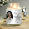 Personalised Star In Heaven Photo Upload Large Scented Jar Wax Candle