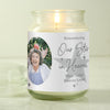 Personalised Star In Heaven Photo Upload Large Scented Jar Wax Candle