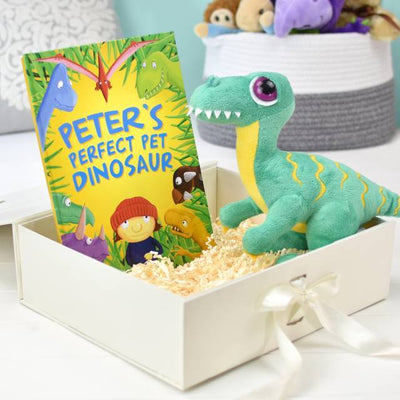 Dinosaur Plush Toy and Pet Dinosaur Book - Shop Personalised Gifts