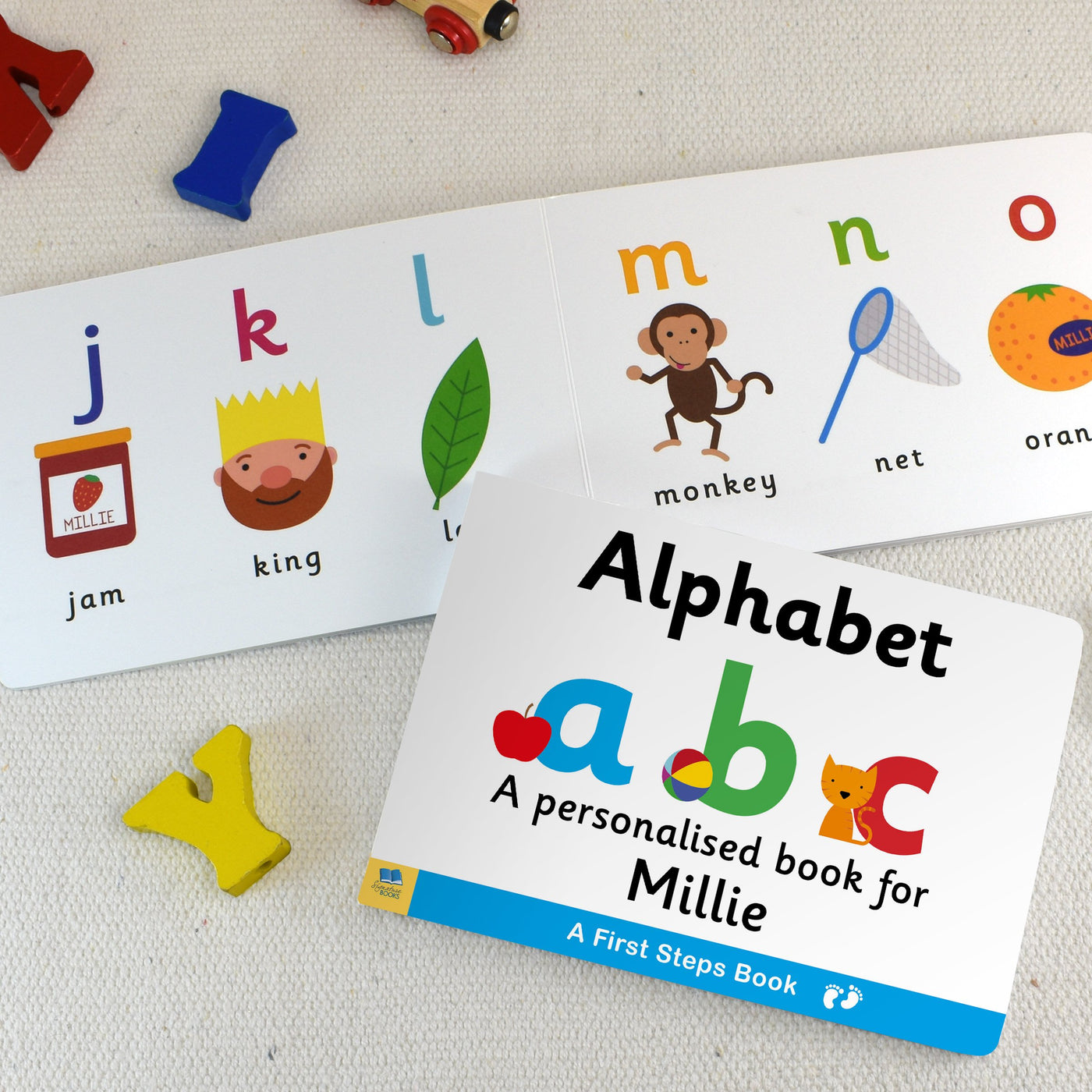 Alphabet & Numbers Board Book Gift Set - Shop Personalised Gifts