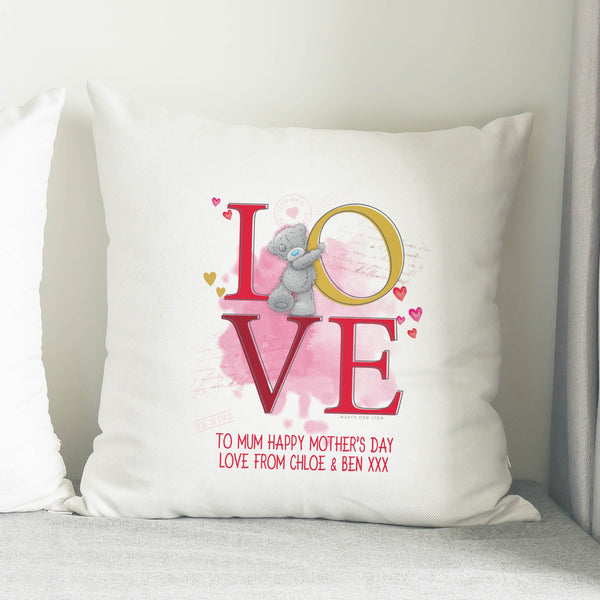 Personalised Me To You LOVE Filled Cushion - Shop Personalised Gifts