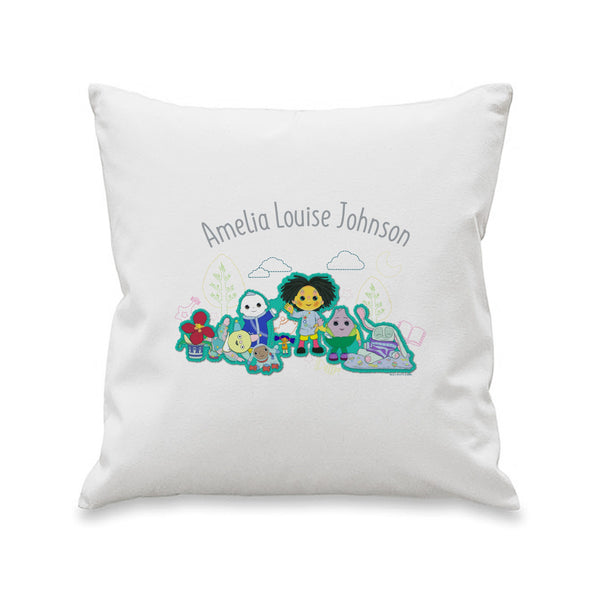 Personalised Moon and Me White Filled Cushion - Shop Personalised Gifts