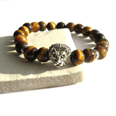Men's Lion Bracelet - Non Personalised - Shop Personalised Gifts