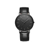 Personalised Men's Architect Watch With Jet Black Strap & Modern Font - Shop Personalised Gifts