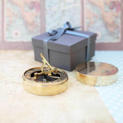 Own Handwriting Nautical Sundial Compass - Shop Personalised Gifts