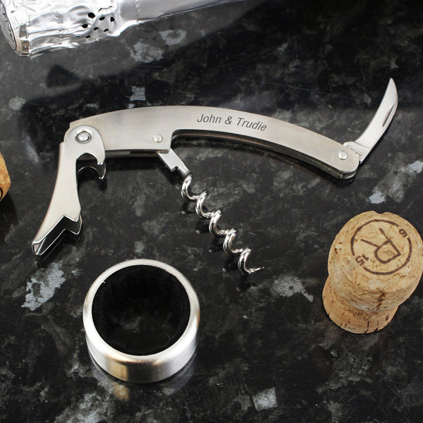 Personalised Wine Bottle Opener - Shop Personalised Gifts
