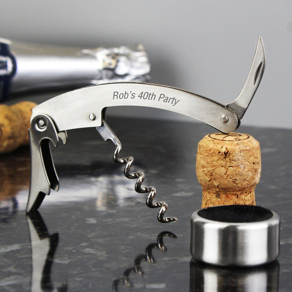 Personalised Wine Bottle Opener - Shop Personalised Gifts