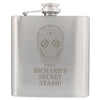 Personalised Sugar Skull Stainless Steel Hip Flask