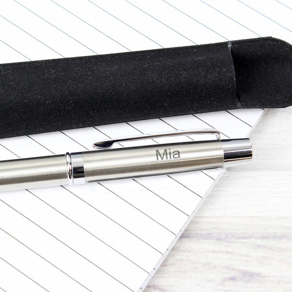 Personalised Classic Pen and Pouch Set - Shop Personalised Gifts