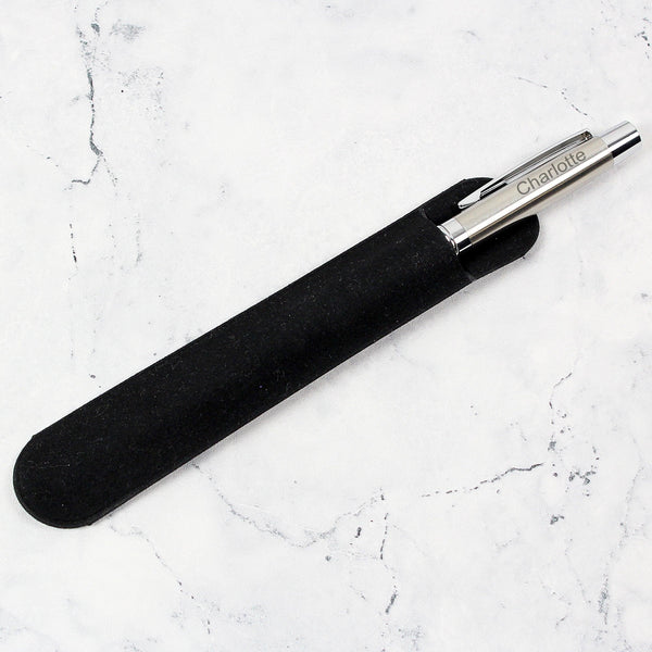 Personalised Classic Pen and Pouch Set - Shop Personalised Gifts