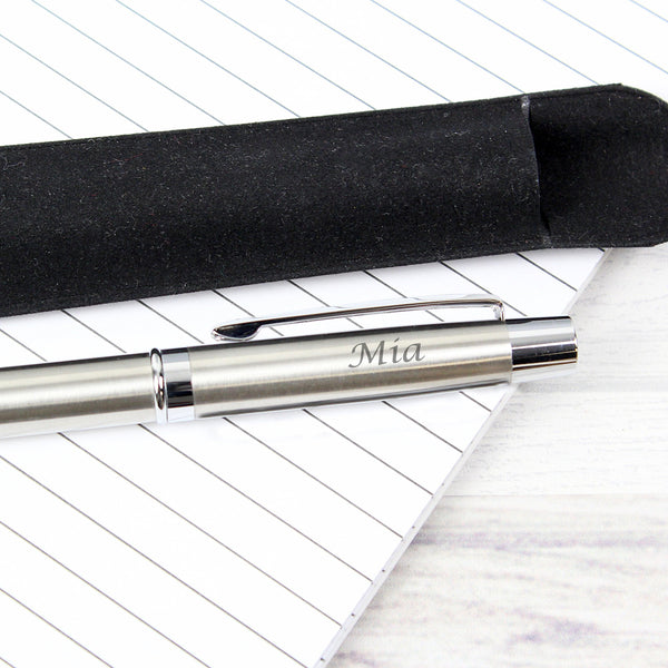 Personalised Scripted Pen and Pouch Set - Shop Personalised Gifts
