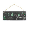 Personalised Christmas Hanging Slate Plaque - Shop Personalised Gifts