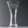Personalised Ruby Anniversary Large Hand Cut Diamante Heart Vase - Shop Personalised Gifts