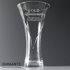 Personalised Gold Anniversary Large Hand Cut Diamante Heart Vase - Shop Personalised Gifts