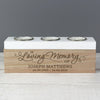 Personalised In Loving Memory Triple Tea Light Box - Shop Personalised Gifts