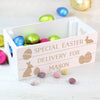 Personalised Easter Bunny White Wooden Crate - Shop Personalised Gifts