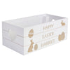 Personalised Easter Bunny White Wooden Crate - Shop Personalised Gifts