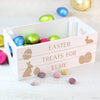Personalised Easter Bunny White Wooden Crate - Shop Personalised Gifts
