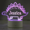Personalised Dinosaur LED Colour Changing Night Light - Shop Personalised Gifts