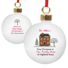 Personalised Cosy Christmas Bauble - Shop Personalised Gifts