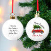Personalised 'Driving Home For Christmas' Bauble - Shop Personalised Gifts