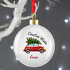 Personalised 'Driving Home For Christmas' Bauble - Shop Personalised Gifts