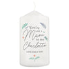 Personalised You're Like A Mum To Me Wax Pillar Candle - Shop Personalised Gifts