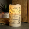 Personalised First Christmas LED Candle - Shop Personalised Gifts