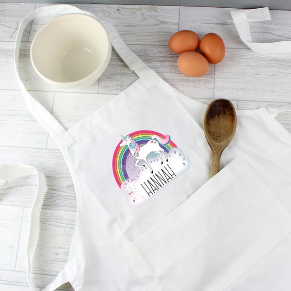Personalised Unicorn Children's Apron - Shop Personalised Gifts